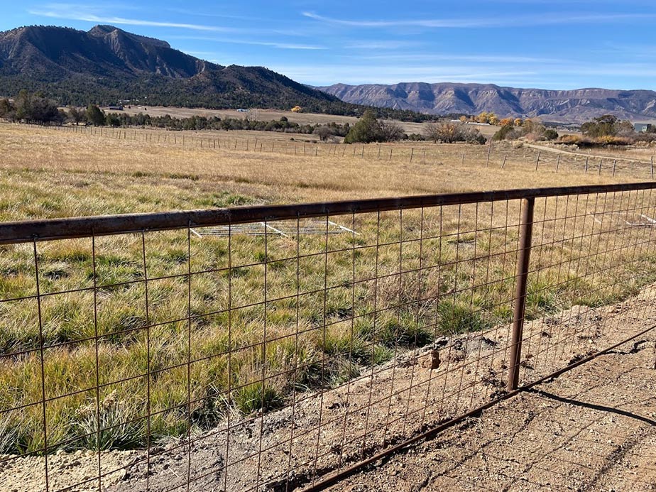 Cortez Colorado Fence Project Photo