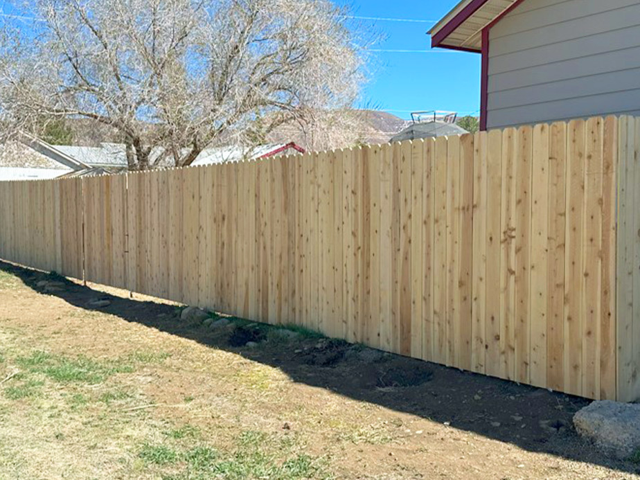 Durango Colorado wood privacy fencing