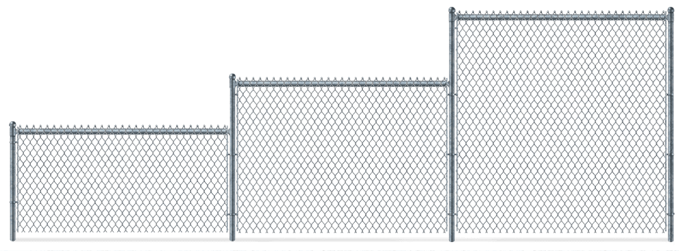 Residential Chain Link fence height options Southwest Colorado