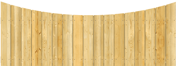 Decorative Wood Concave Top Fence Contractor in Southwest Colorado