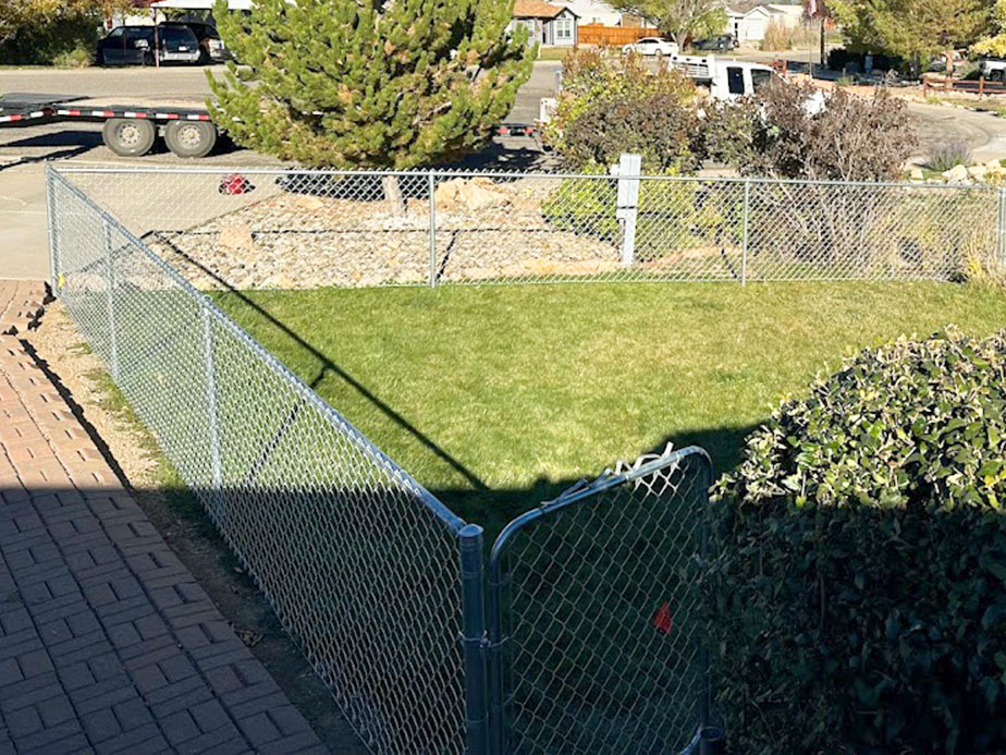 Chain link fence contractor in Southwest Colorado